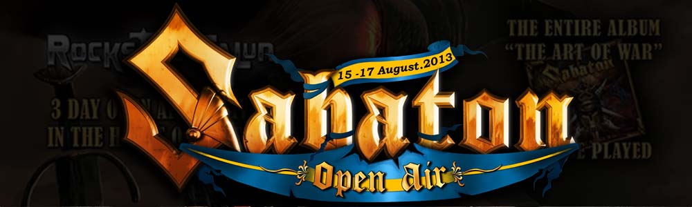 SABATON OPEN AIR – New Event Name, New Logo Design!
